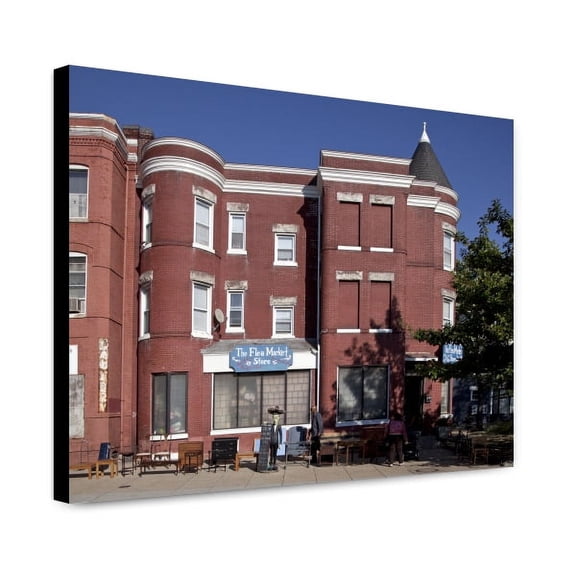Canvas Print: Flea Market Store, North Capitol St. Near Intersection With Quincy