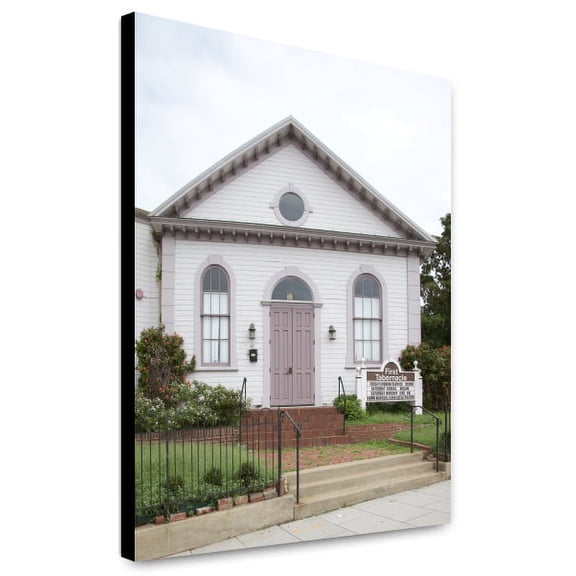 Canvas Print: Fletcher Chapel, Now Known As First Tabernacle Or First Tabernacle
