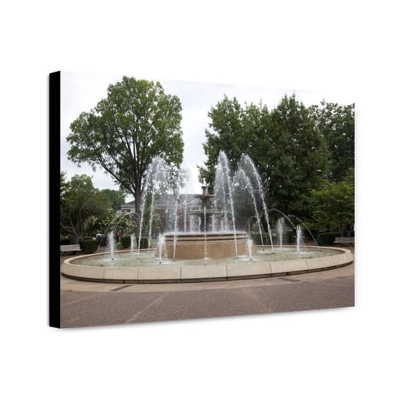 Canvas Print: Fountain In Florence, Alabama, 2010