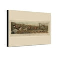 thumbnail image 1 of Canvas Print: Fox Hunting Plate 3. Full Cry, 1 of 3
