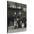 thumbnail image 1 of Canvas Print: Frances Benjamin Johnston, Full-Length Portrait, Seated In Front Of, 1 of 3