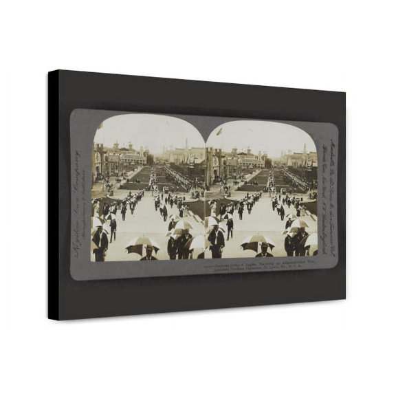 Canvas Print: Fraternal Order Of Eagles Marching Up Administration Way, View 2