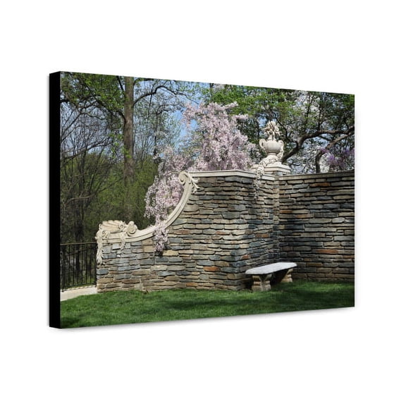 Canvas Print: Garden Views At Dumbarton Oaks In The Georgetown Neighborhood Of