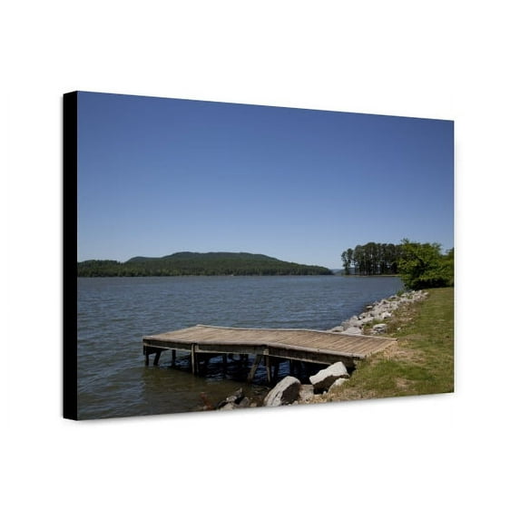 Canvas Print: Goose Pond Colony Park In Scottsboro, Alabama, 2010