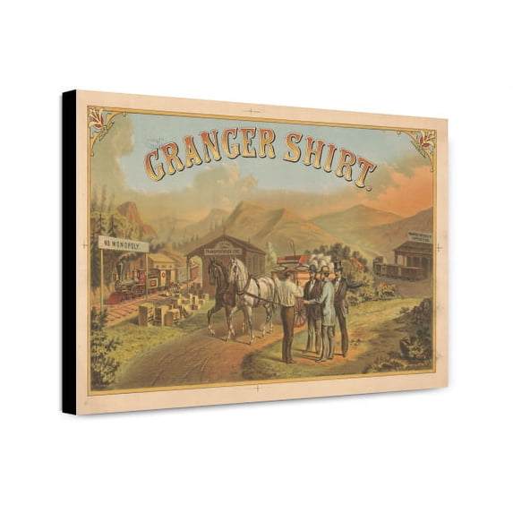 Canvas Print: Granger Shirt, 1874