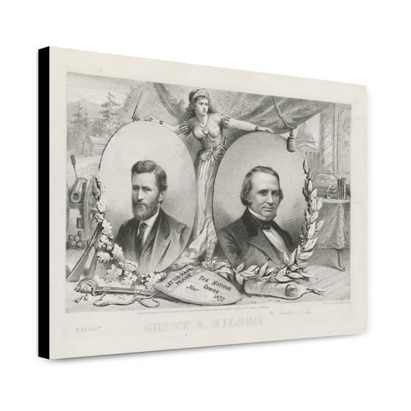 Canvas Print: Grant & Wilson, 1872