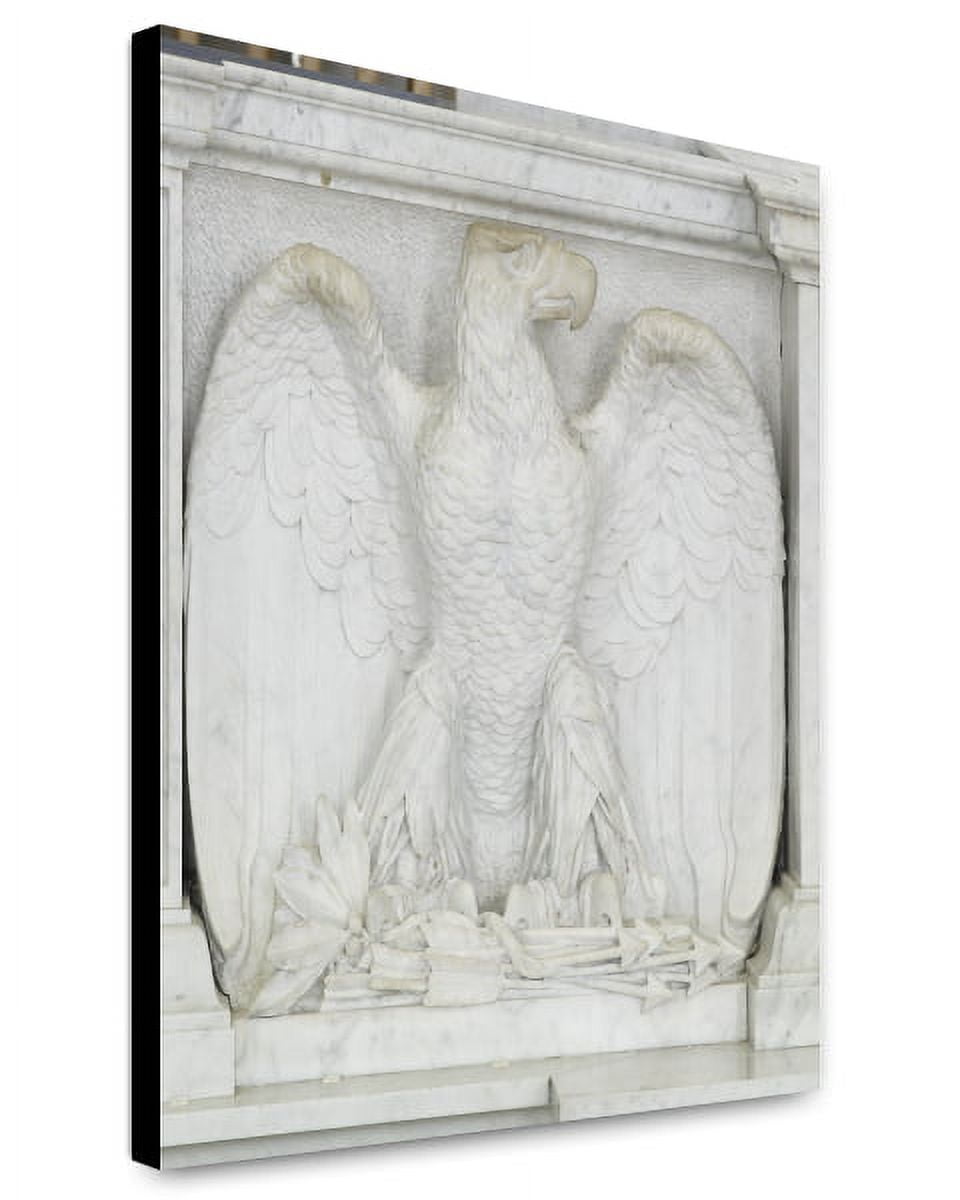 Canvas Print: Great Hall. Detail Of Eagle Carving. Library Of Congress ...