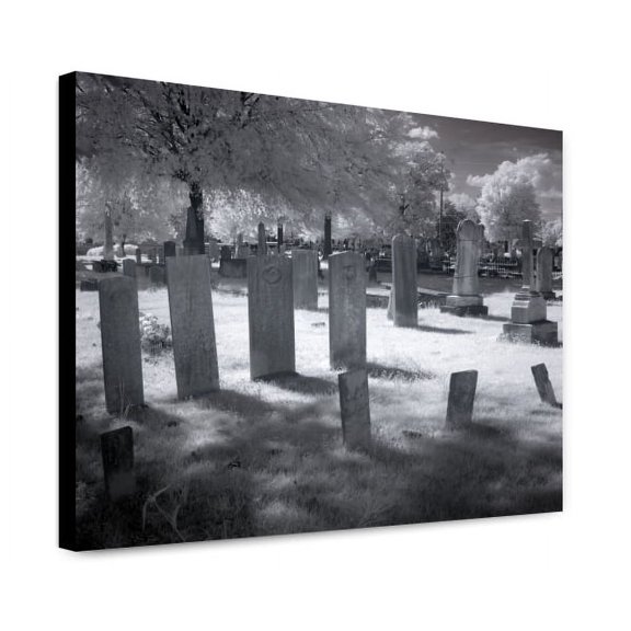 Canvas Print: Greenwood Cemetery Is The Original Cemetery In Tuscaloosa, Alabama