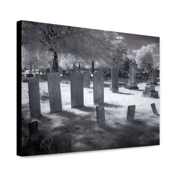 Canvas Print: Greenwood Cemetery Is The Original Cemetery In Tuscaloosa, Alabama