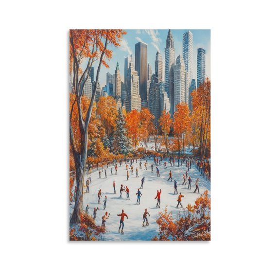 Canvas Print A Group of Cats Enjoying A Lunch at The Table Canvas Pictures Wall Art Colorful Kitty Kitten Poster Wall Art Decor Print 16x24inch Artwork Canvas Print Pictures For Gifts Unframed