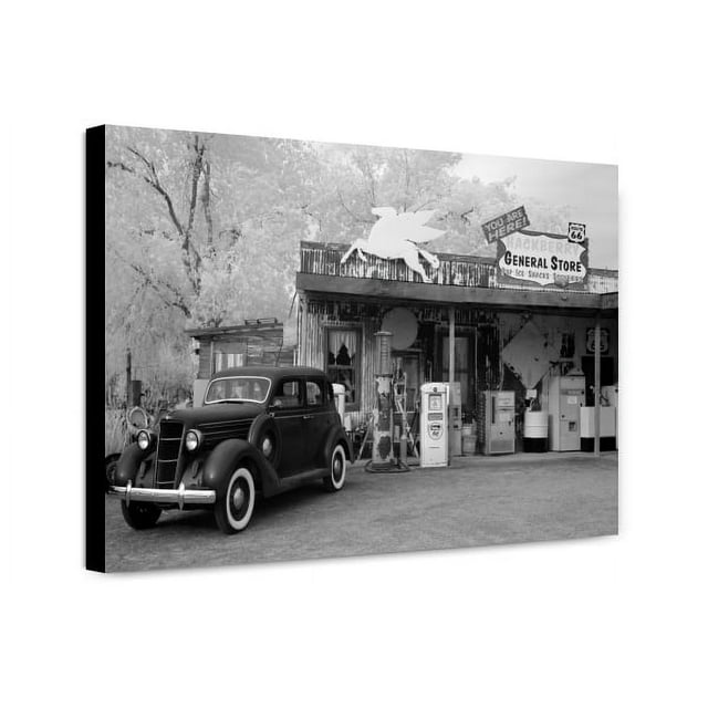 Canvas Print: Hackberry General Store, Route 66, Hackberry, Arizona, 2004