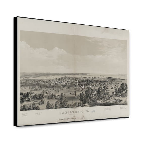 Canvas Print: Hamilton, C.W., 1859