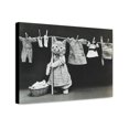 thumbnail image 1 of Canvas Print: Hanging Up The Wash, 1914, 1 of 3