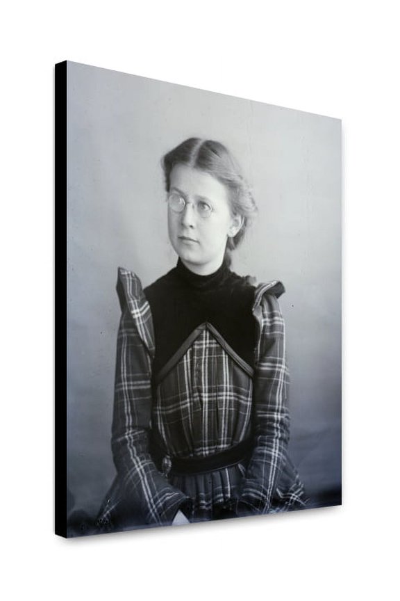 Canvas Print: Helen Wright, Age 12, Niece Of The Wright Brothers, Daughter Of