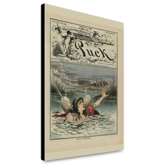 Canvas Print: Help Refused, 1885
