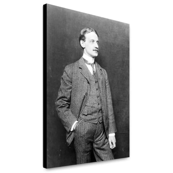Canvas Print: Henry Merwin Shrady, Three-Quarter Length Portrait, Standing