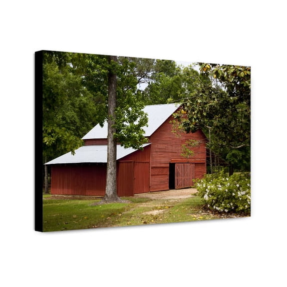 Canvas Print: Historic Barn In Monroe County, Alabama, 2010