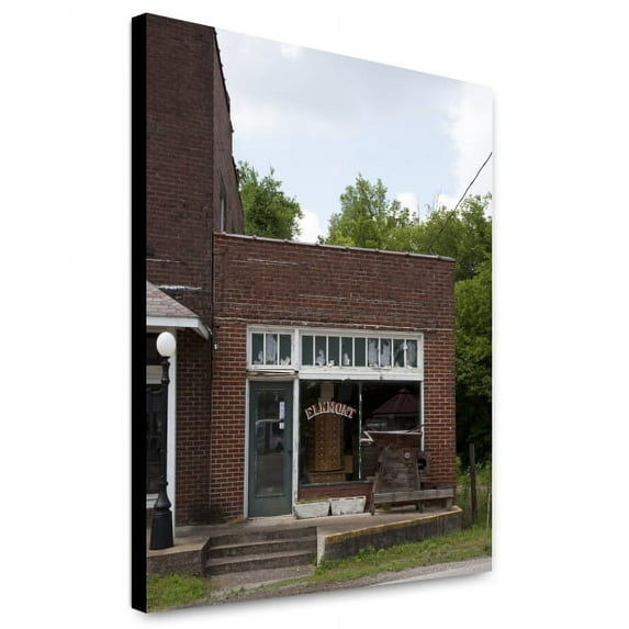 Canvas Print: Historic Buildings In Elkmont, Alabama, 2010