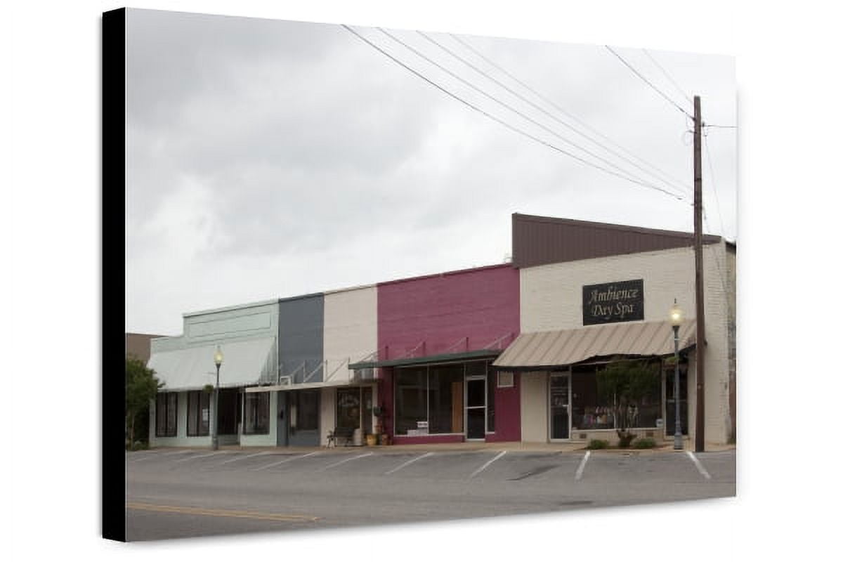 Canvas Print Historic Buildings In Monroeville, Alabama, 2010