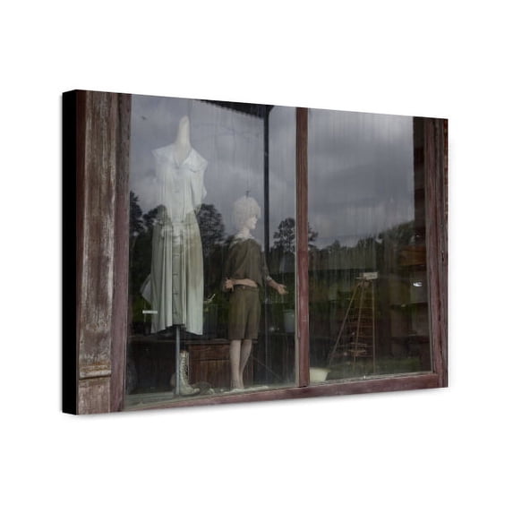 Canvas Print: Historic Buildings In Peterman, Alabama, 2010