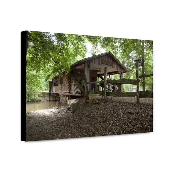 Canvas Print: Historic Rikard's Mill Is A Truly Historic Site Near Beatrice