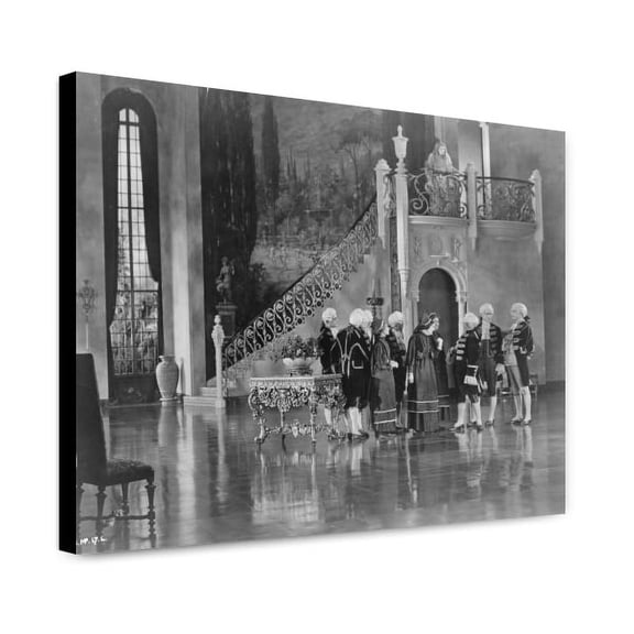 Canvas Print: Hollywood Set - Interior View Of Palace, 1923