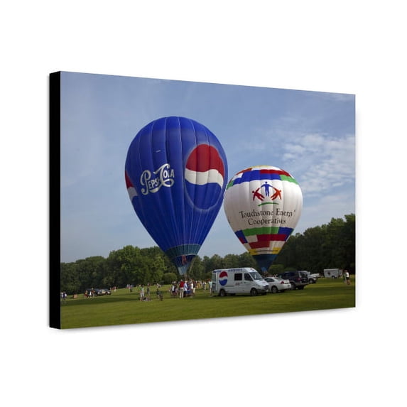Canvas Print: Hot Air Balloon Jubilee Festival, Decatur, Alabama, 2010