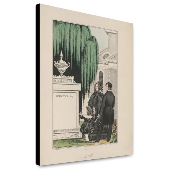 Canvas Print: In Memory Of, 1846