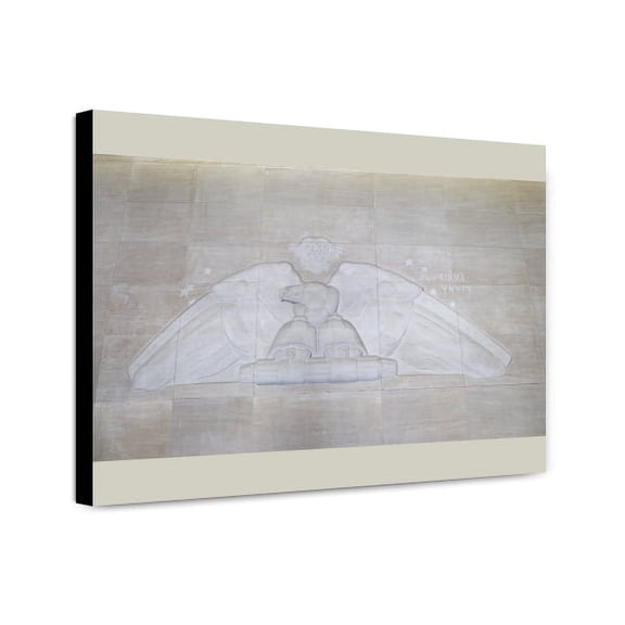 Canvas Print: Interior Bas-Relief Sculpture, Robert North Carolina Nix Federal