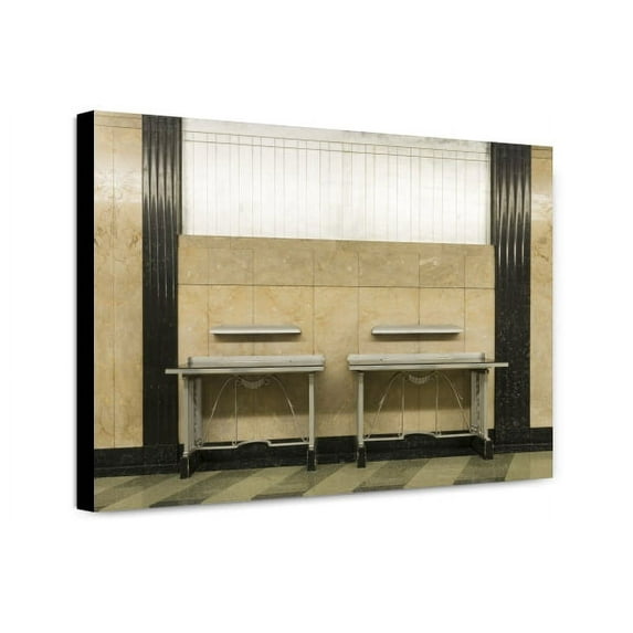 Canvas Print: Interior. The Joel Solomon Federal Building And U.S. Courthouse