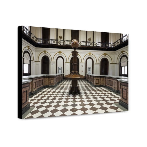 Canvas Print: Interior. U.S. Custom House, Portland, Maine, 2013
