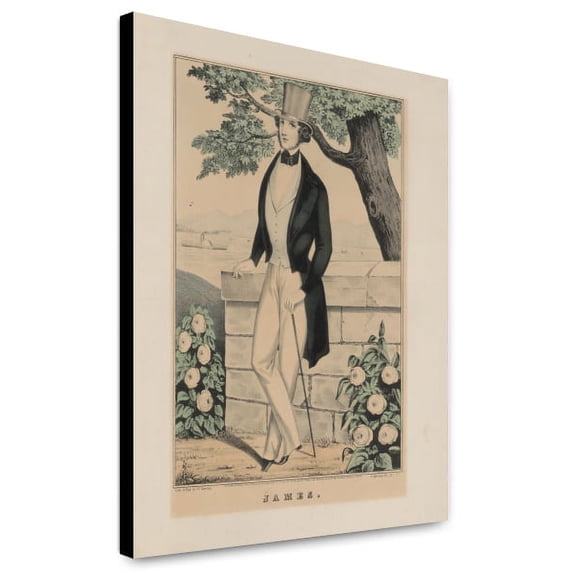 Canvas Print: James, 1845
