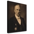 thumbnail image 1 of Canvas Print: James Daniel Richardson, Head-And-Shoulders Portrait, Facing Left, 1 of 3