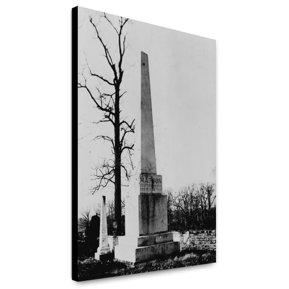 Canvas Print: James Madison Monument, Montpelier, Virginia, 1908