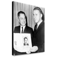 thumbnail image 1 of Canvas Print: James P. Hoffa, Half-Length Portrait, With His Father James R, 1 of 3