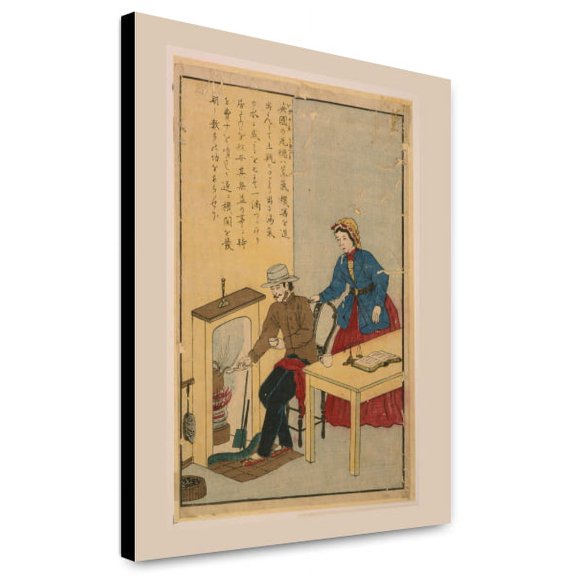 Canvas Print: James Watt, Inventor Of The Steam Engine, circa 1850