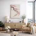 thumbnail image 1 of Canvas Print Japanese Cherry Blossom Branch Wall Art Elegant Sakura Botanical Decorative for Living Room Bedroom - 12"x18", 1 of 8