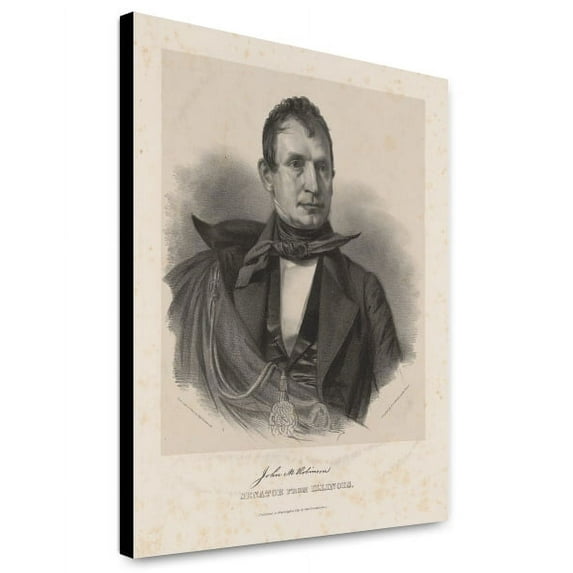 Canvas Print: John M. Robinson, Senator From Illinois