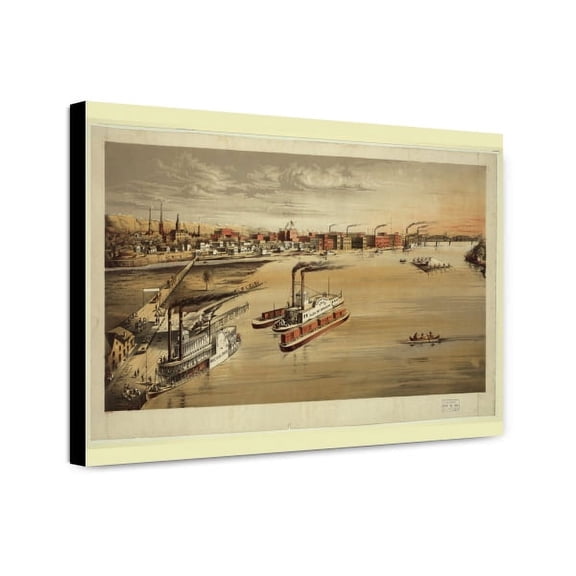 Canvas Print: La Crosse, Wisc. 1873