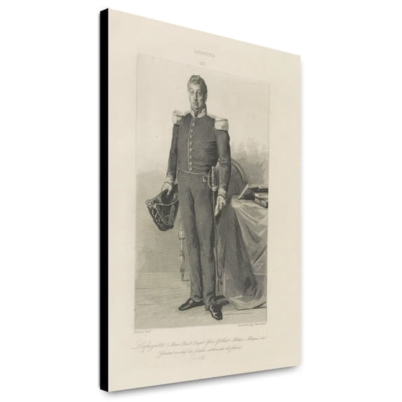 Canvas Print: Lafayette, circa 1850