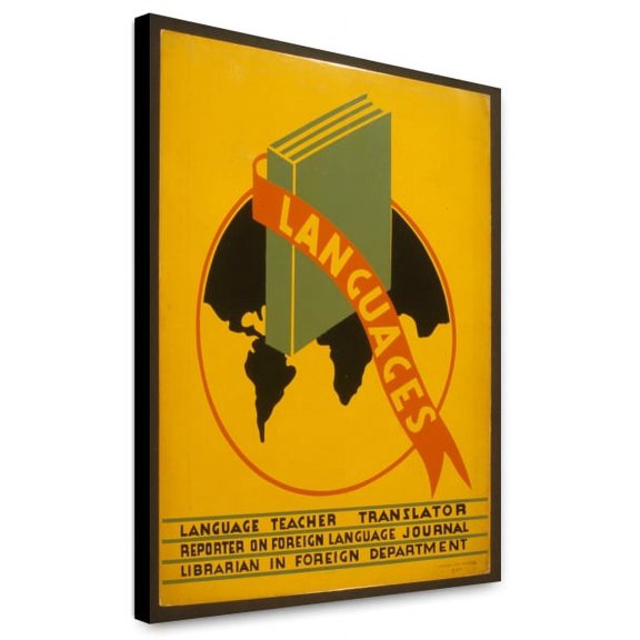 Canvas Print: Languages, 1938