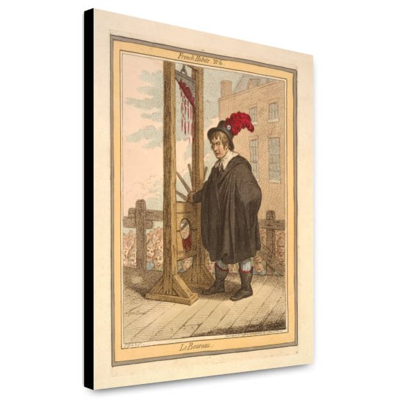 Canvas Print: Le Boureau, 1798