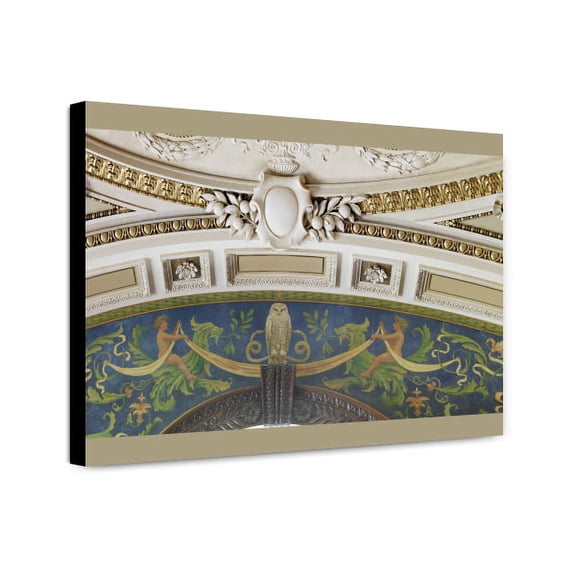 Canvas Print: Librarian's Room. Architectural Ornamentation. Library Of Congress