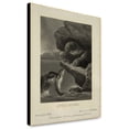 thumbnail image 1 of Canvas Print: Little Otters, 1877, 1 of 3