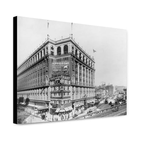 Canvas Print: Macy's Bldg. & Herald Square, 1907