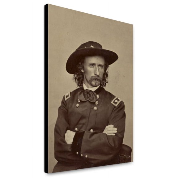 Canvas Print: Major General George Armstrong Custer Of 2nd Regular Army Cavalry