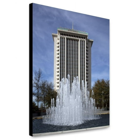 Canvas Print: Many Modern Buildings Are Being Built In Montgomery, Alabama, 2010