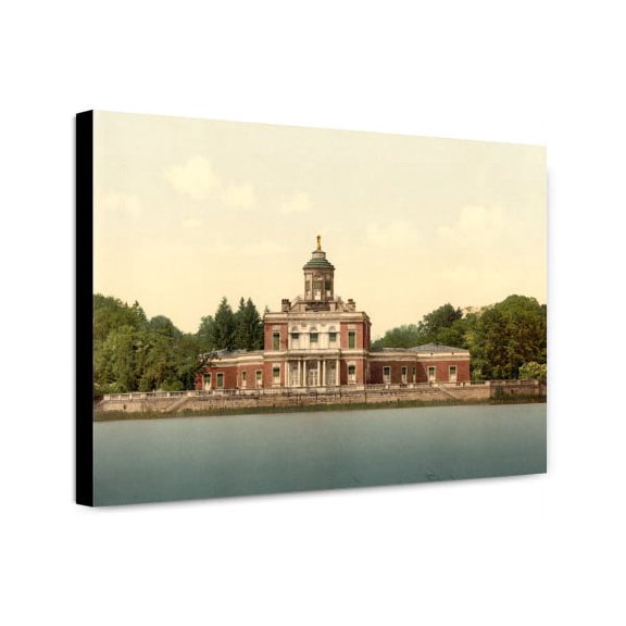Canvas Print: Marble Palace, Potsdam, Berlin, Germany, circa 1890