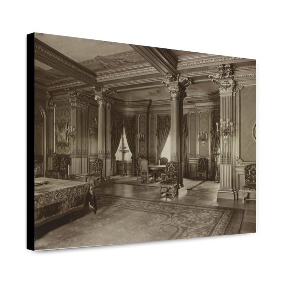 Canvas Print: Mary Scott Townsend House, Washington, D.C. Dining Room And