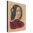 thumbnail image 1 of Canvas Print: Mary, circa 1856, 1 of 3